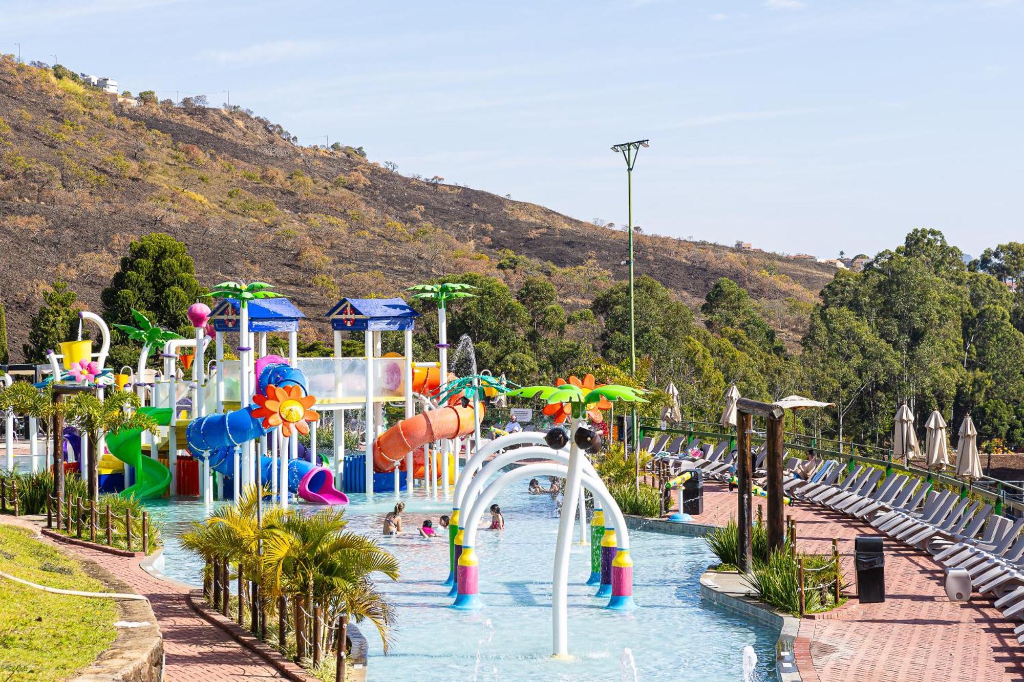 Hotel Golden Park All Inclusive Pocos De Caldas By Nacional Inn Exterior photo Splash Island